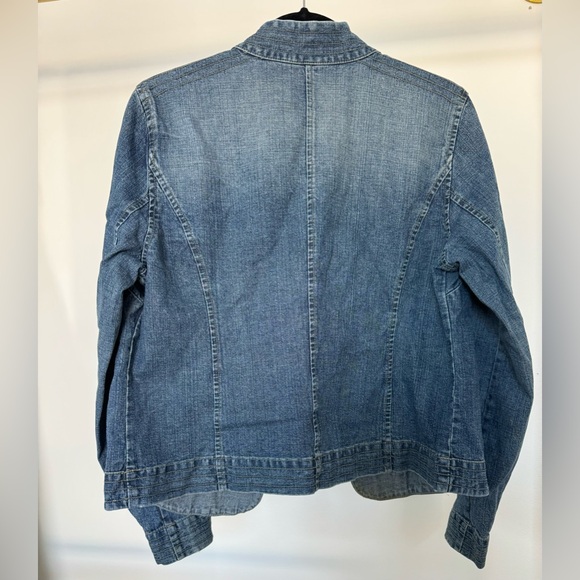 Womens WILL SMITH Denim Jean Jacket Size 12 Gentle Used - Picture 4 of 7